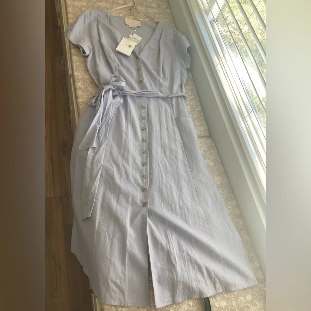 Gal Meets Glam lavender dress NWT - Picture 10 of 12